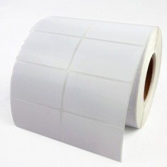 Decal mã vạch 2 tem khổ 35x22mm dài 30m